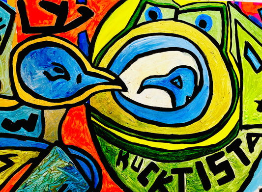 Bild „KUCKTISTAN“ (171 x 97 cm)