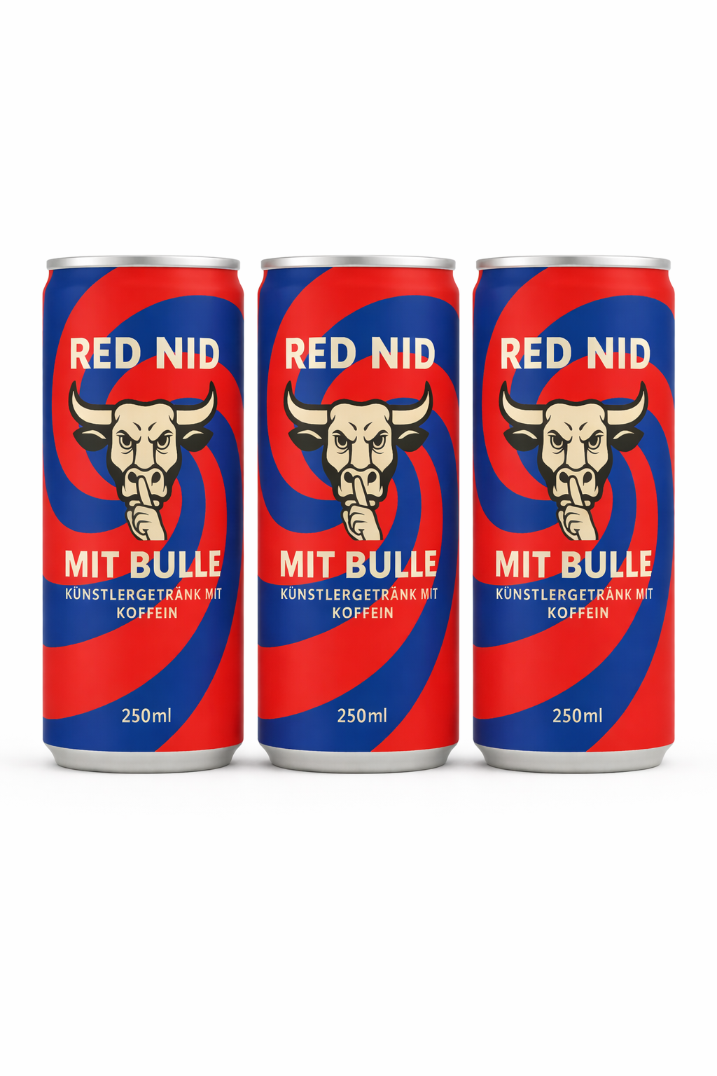 "Red nid mit Bulle" Energydrink (250 ml)