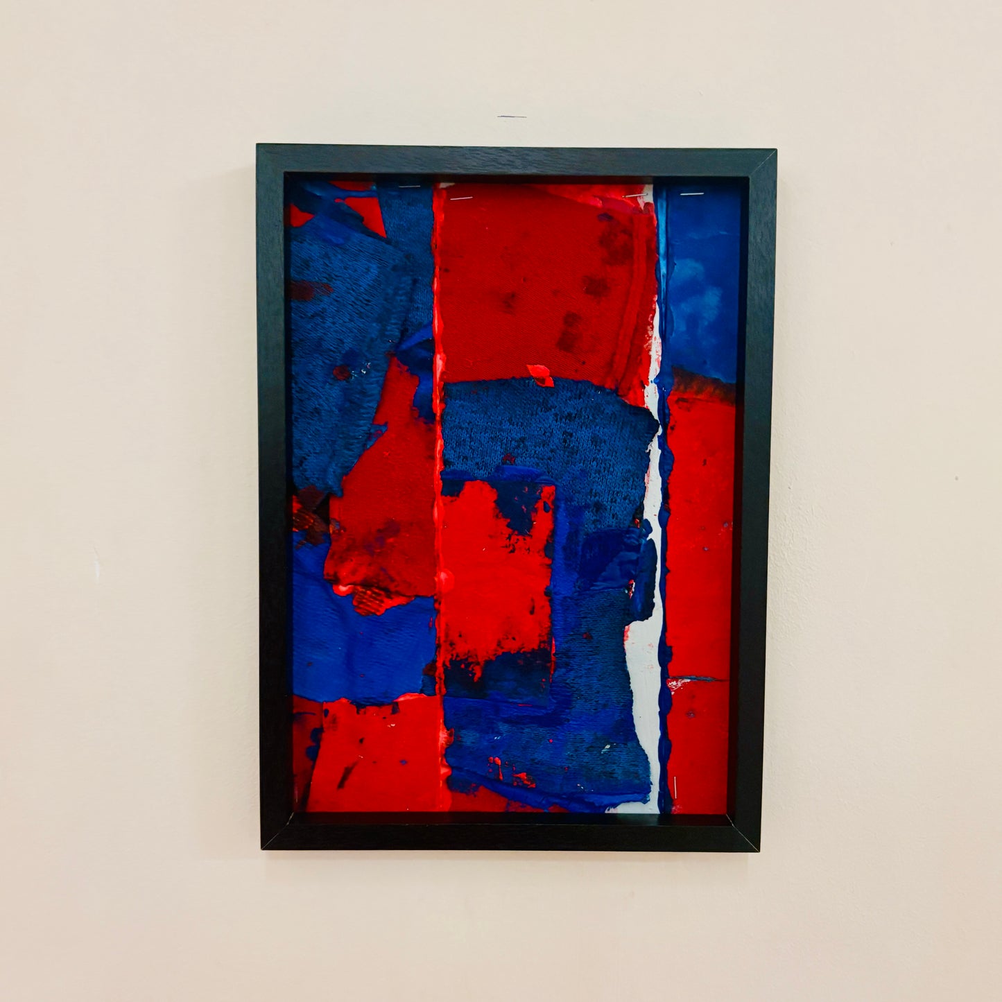 Bild „Blau-Rot“ Maxi (32 x 23 cm)
