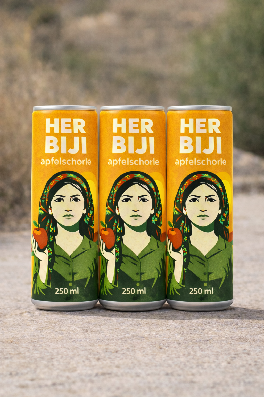 "Her Biji" Apfelschorle (250 ml)