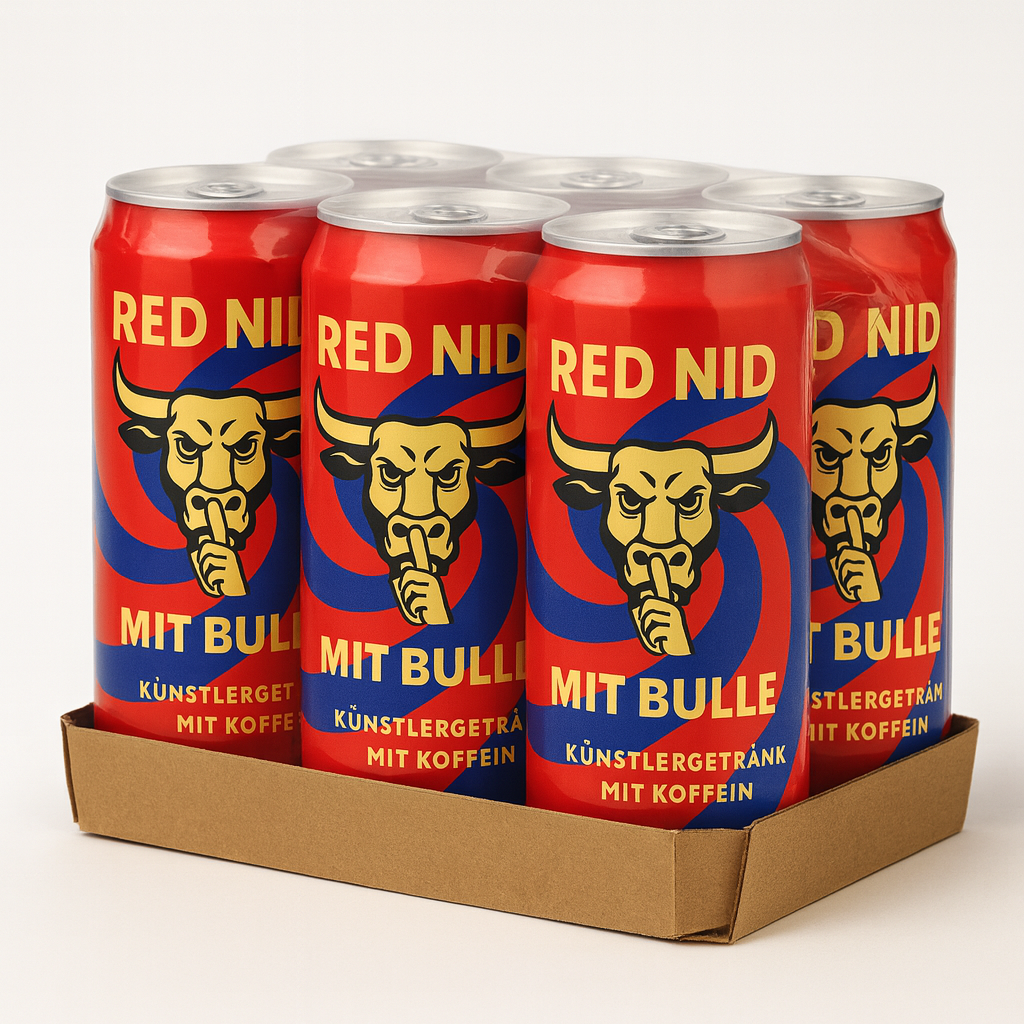 "Red nid mit Bulle" Energydrink (250 ml)