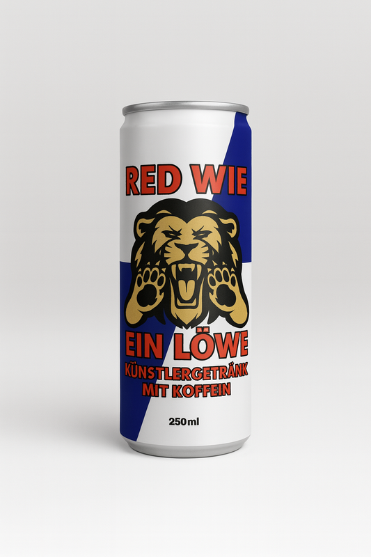 "Red wie ein Löwe" Energydrink - 250 ml