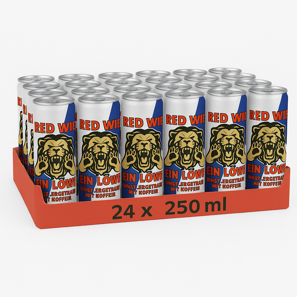 "Red wie ein Löwe" Energydrink - 250 ml