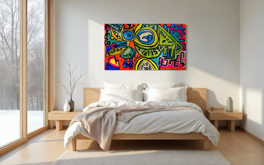 Bild „KUCKTISTAN“ (171 x 97 cm)