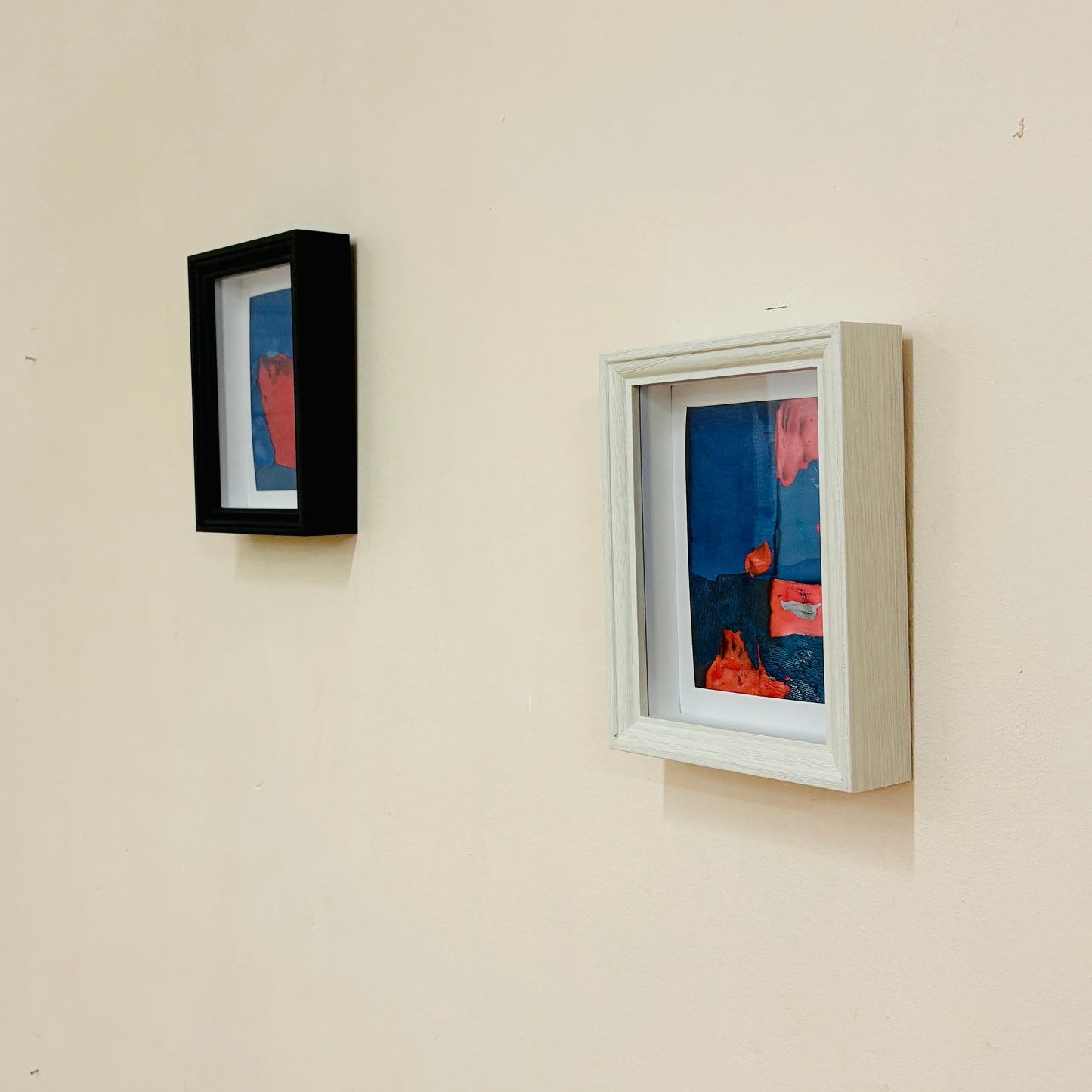 Bild „Blau-Rot“ Midi (20 x 15,5 cm)