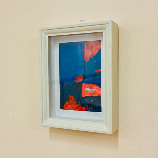 Bild „Blau-Rot“ Midi (20 x 15,5 cm)