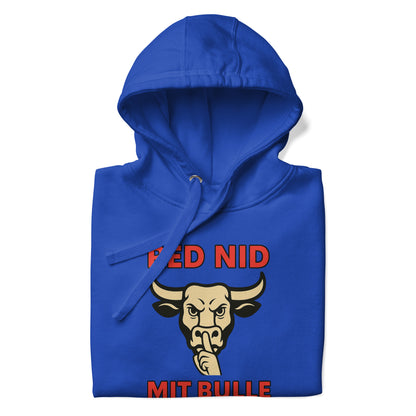 "Red nid mit Bulle" Unisex-Kapuzenpullover