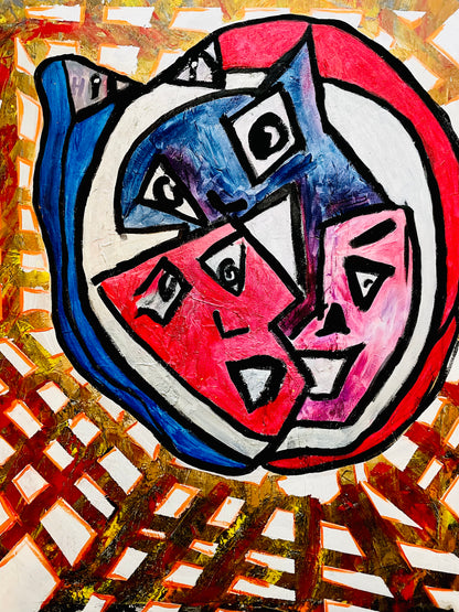 Bild „VERTIGO“ (100 x 80 cm)