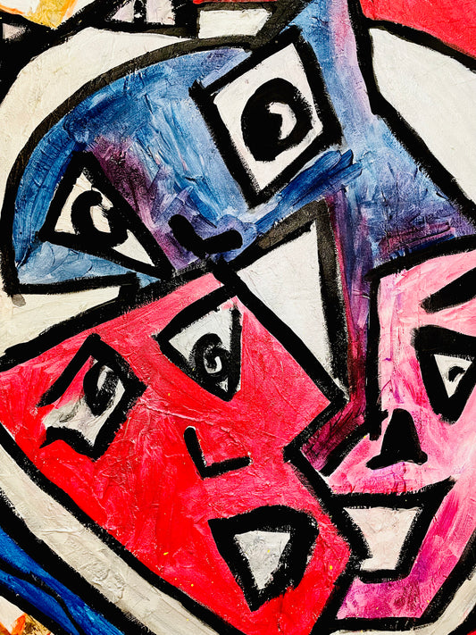 Bild „VERTIGO“ (100 x 80 cm)