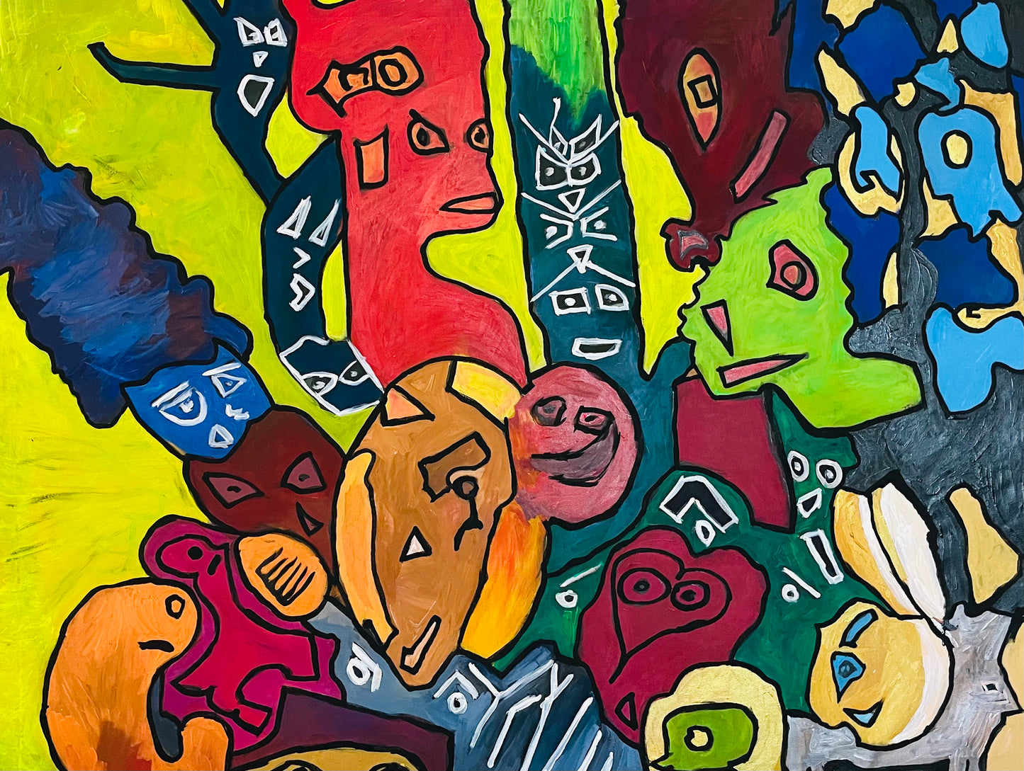 Bild „Viele Aber Keiner“ (120 x 90 cm)