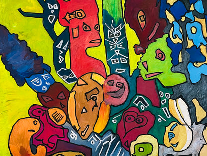 Bild „Viele Aber Keiner“ (120 x 90 cm)