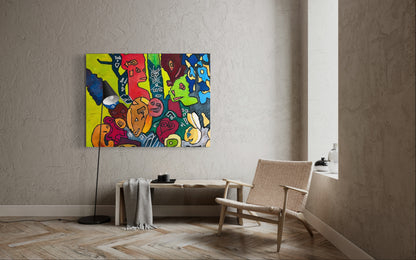 Bild „Viele Aber Keiner“ (120 x 90 cm)